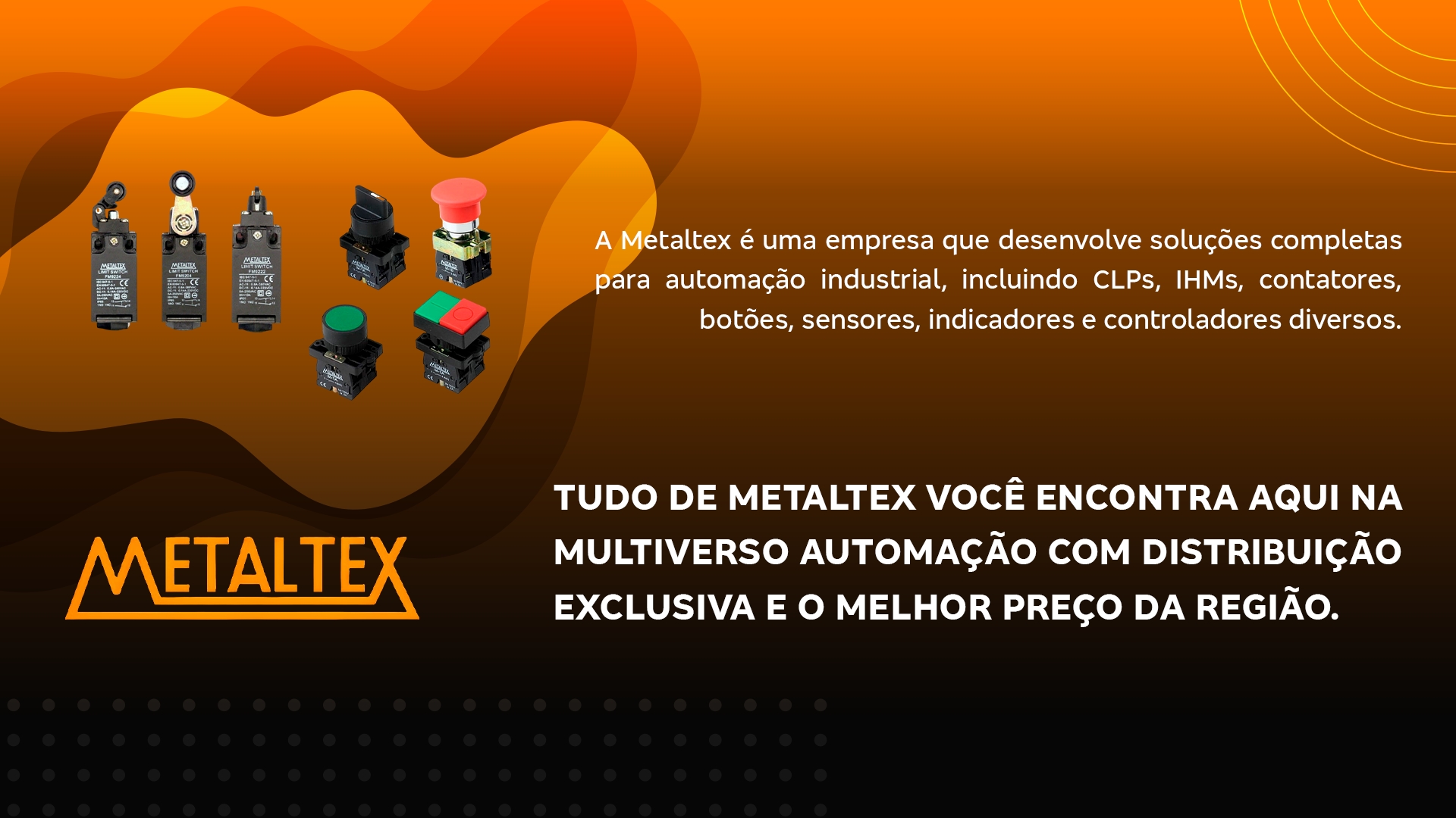 Metaltex Maior distribuidor industrial Empresa de automação industrial