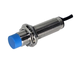 SENSOR INDUTIVO ANALÓGICO M18 NÃO FACEADO (TENSÃO) Sensor industrial Sensor indutivo IHM Industrial Sorocaba